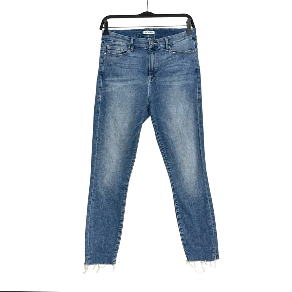 Good American Good Legs High Rise Blue Skinny Jeans 8/29